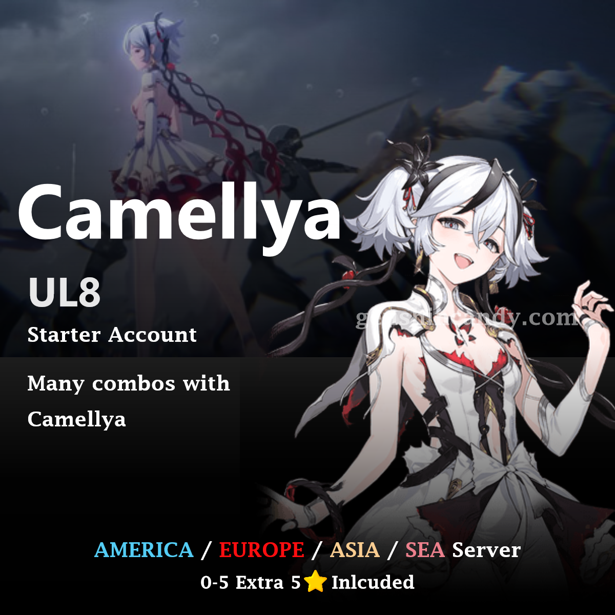 Wuthering Waves Camellya Starter Account