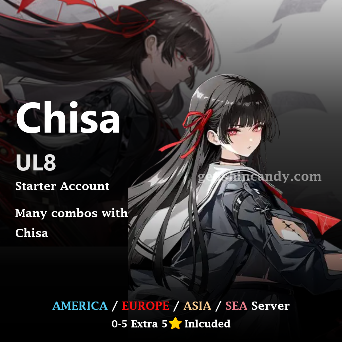 Wuthering Waves Chisa Starter-Konto