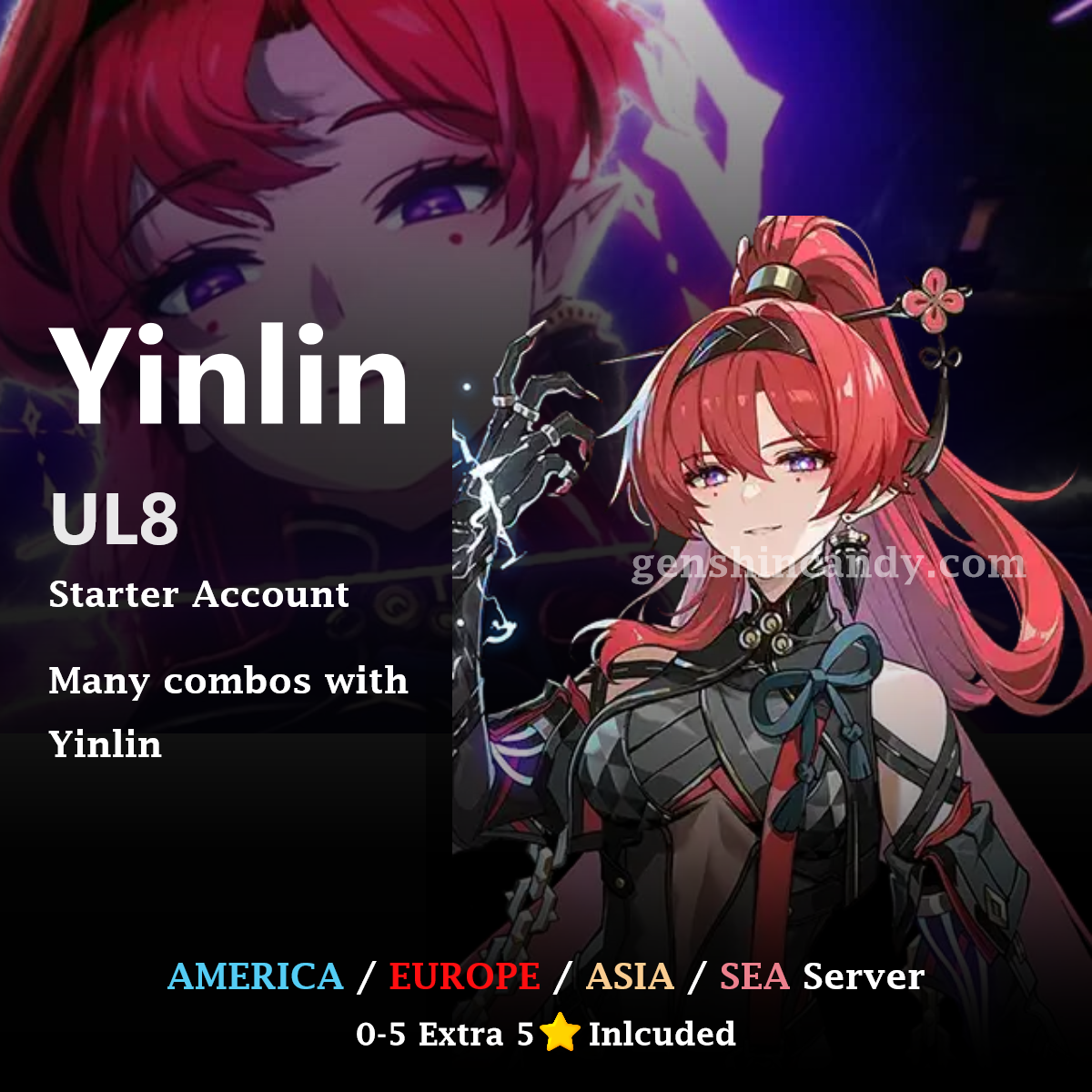 Wuthering Waves Yinlin Starter Account