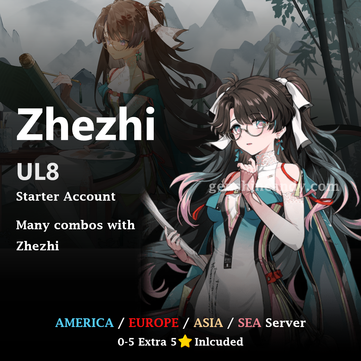 Wuthering Waves Zhezhi Starter Account