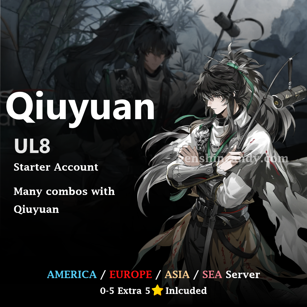 Qiuyuan Starter Account