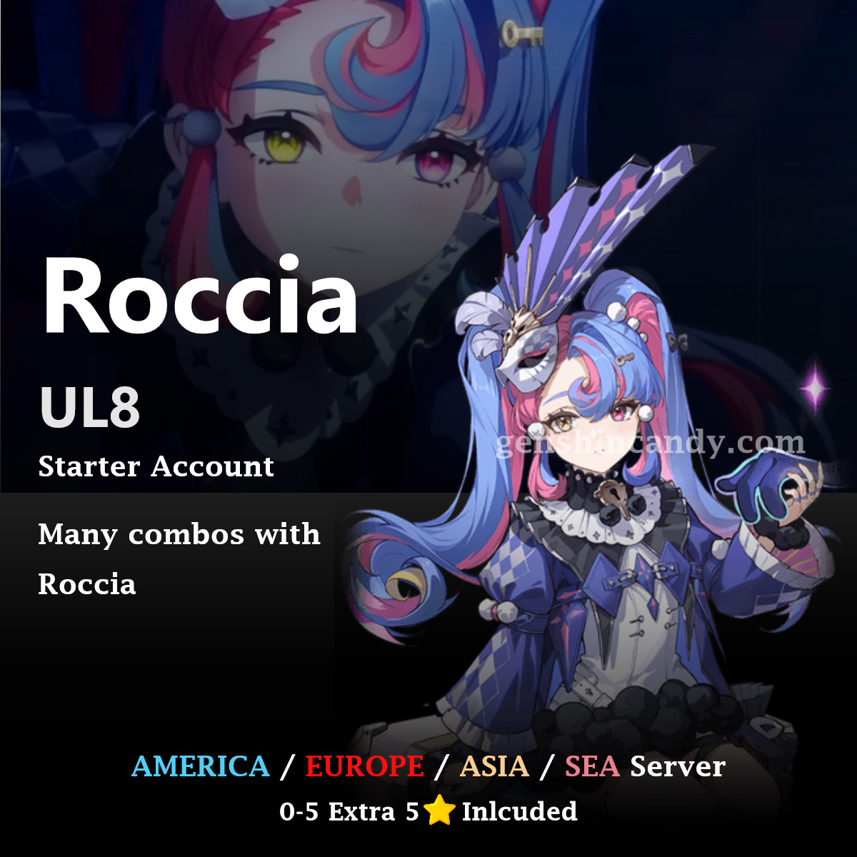 Wuthering Waves Roccia Starter Account
