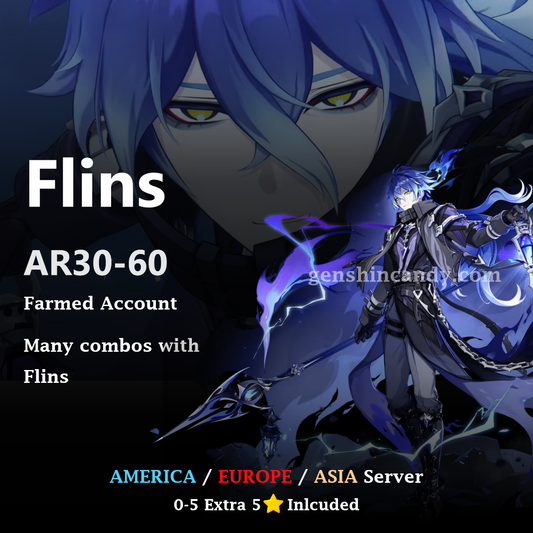 Flins Midgame Account Genshin Impact Account