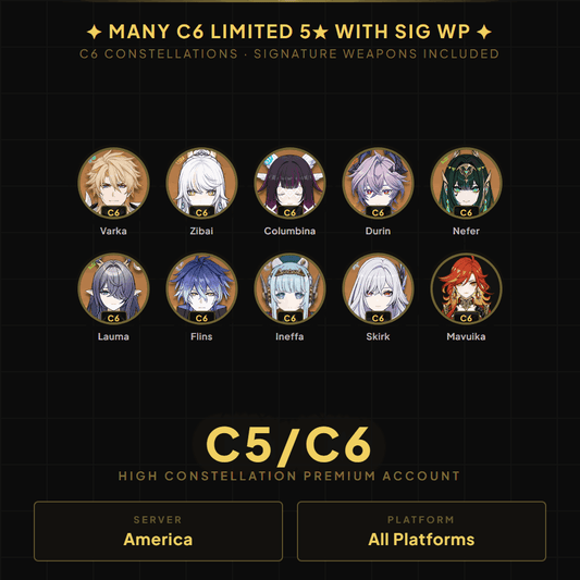 C5/C6 High Constellation Account - America