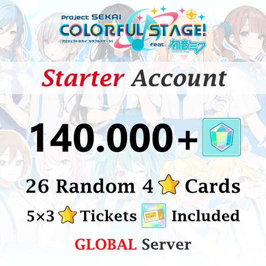 Project Sekai Colorful Stage Reroll Account [Global] - GenshinCandy