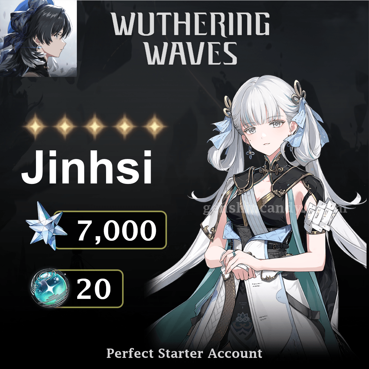 Jinhsi Wuthering Waves Account - GenshinCandy